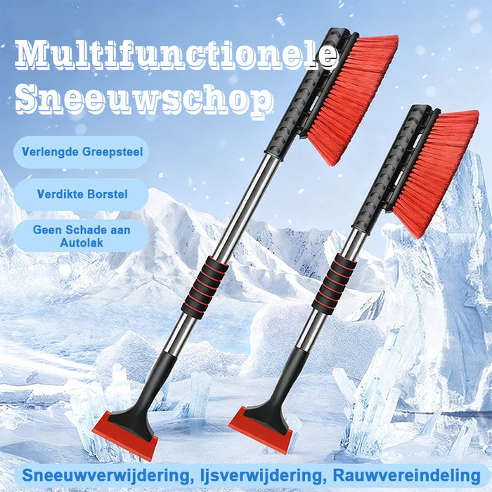 Intrekbare sneeuwborstel voor auto's
