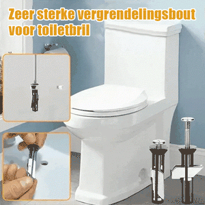 Zware bevestigingsboutset voor toiletzitting